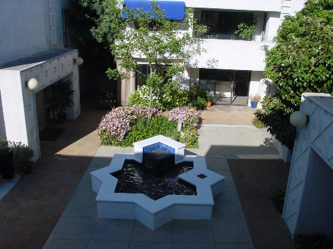 Building C balcony view